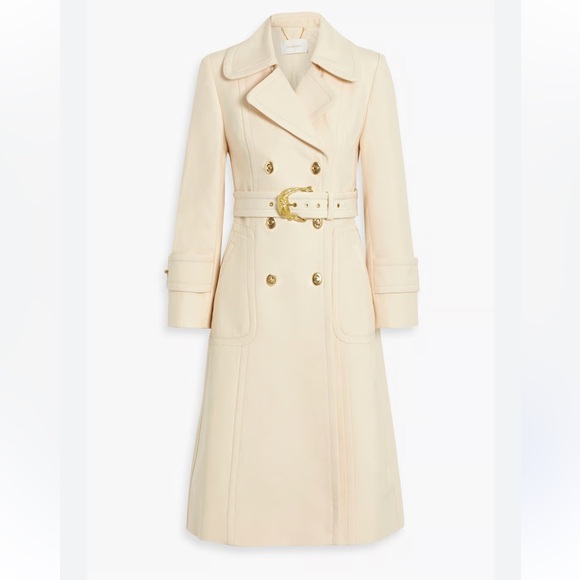 ZIMMERMANN Jackets & Blazers - Zimmermann Cream Trench Coat